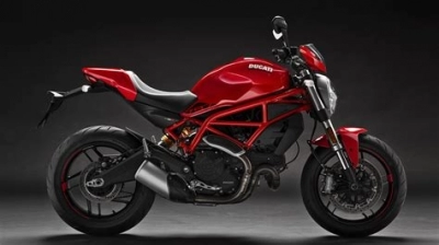 Ducati Monster (797 USA) 2020 exploded views